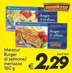 Marazur - Marar Burger Di Salmone/ Merluzzo