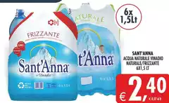 Sant'anna - Acqua Naturale/Frizzante Sant'anna - Acqua Naturale/Frizzante