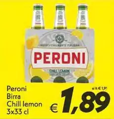 Peroni - Birra Chill Lemon