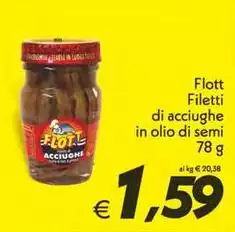 Flott - Filetti Di Acciughe In Olio Di Semi Flott - Filetti Di Acciughe In Olio Di Semi