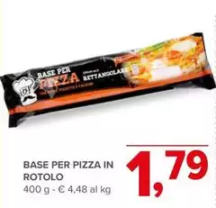 Base Per Pizza In Rotolo Base Per Pizza In Rotolo