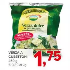 Verza A Cubettoni Verza A Cubettoni