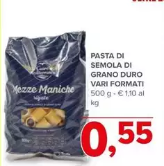 Pasta Di Semola Di Grano Duro Vari Formati