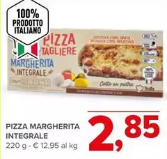 Pizza Margherita Integrale Pizza Margherita Integrale