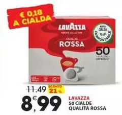 Lavazza - 50 Cialde Qualita Rossa Lavazza - 50 Cialde Qualita Rossa