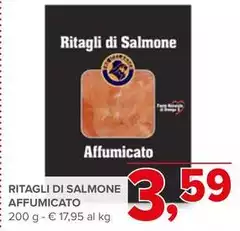 Ritagli Di Salmone Affumicato Ritagli Di Salmone Affumicato