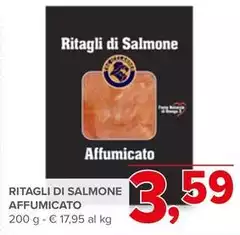 Ritagli Di Salmone Affumicato Ritagli Di Salmone Affumicato