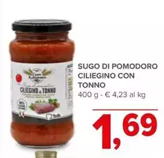Sugo Di Pomodoro Ciliegino Con Tonno Sugo Di Pomodoro Ciliegino Con Tonno