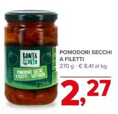 Pomodori Secchi A Filetti Pomodori Secchi A Filetti