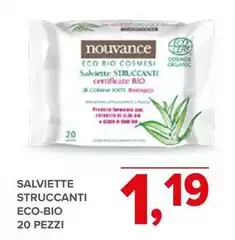 Nouvance - Salviette Struccanti Eco-Bio Nouvance - Salviette Struccanti Eco-Bio