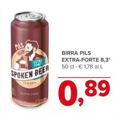 Forte - Birra Pils Extra- 8,3°