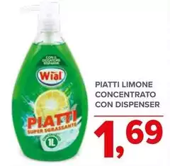 Wial - Piatti Limone Concentrato Con Dispenser Wial - Piatti Limone Concentrato Con Dispenser