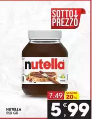 Nutella - 950 Gr Nutella - 950 Gr