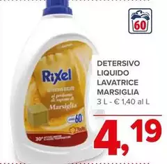 Rixel - Detersivo Liquido Lavatrice Marsiglia Rixel - Detersivo Liquido Lavatrice Marsiglia