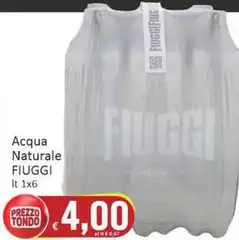 Fiuggi - Acqua Naturale Fiuggi - Acqua Naturale
