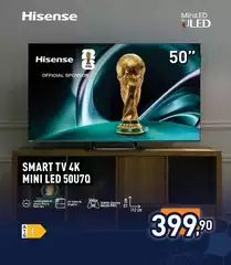 Hisense - Smart Tv 4K Mini Led 50U7Q Hisense - Smart Tv 4K Mini Led 50U7Q