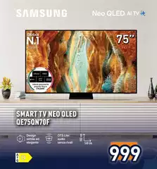 Samsung - Smart Tv Neo Qled QE75QN70F Samsung - Smart Tv Neo Qled QE75QN70F