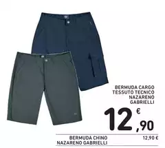 Nazareno Gabrielli - Bermuda Cargo Tessuto Tecnico Nazareno Nazareno Gabrielli - Bermuda Cargo Tessuto Tecnico Nazareno