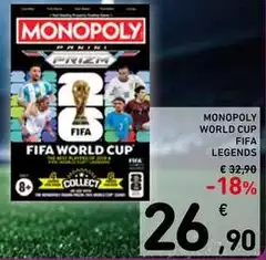 Monopoly World Cup Fifa Legends