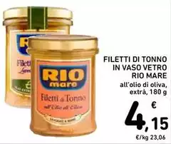 Rio Mare - Filetti Di Tonno In Vaso Vetro Rio Mare - Filetti Di Tonno In Vaso Vetro