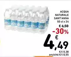 Sant'anna - Acqua Naturale Sant'anna - Acqua Naturale