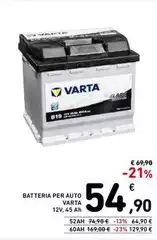 Varta - Batteria Per Auto