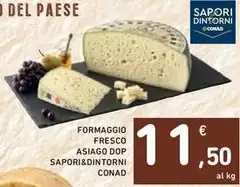 Sapori - Formaggio Fresco Asiago DOP &Dintorni