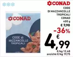 Conad - Code Di Mazzancolle Tropicali Conad - Code Di Mazzancolle Tropicali
