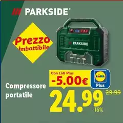 Parkside - Compressore Portatile