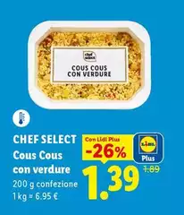 Chef Select - Cous Cous Con Verdure Chef Select - Cous Cous Con Verdure