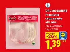Dal Salumiere - Prosciutto Cotto Arrosto Alle Erbe Dal Salumiere - Prosciutto Cotto Arrosto Alle Erbe