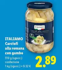 Italiamo - Carciofi Alla Romana Con Gambo Italiamo - Carciofi Alla Romana Con Gambo