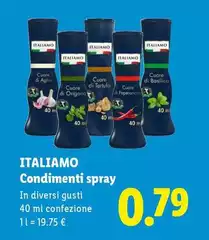 Italiamo - Condimenti Spray Italiamo - Condimenti Spray