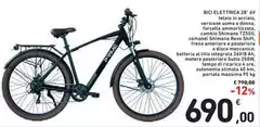 Prime - Bici Elettrica 28" 6V Prime - Bici Elettrica 28" 6V