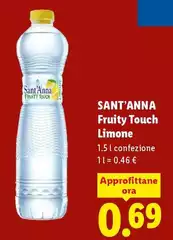 Sant'anna - Fruity Touch Limone Sant'anna - Fruity Touch Limone