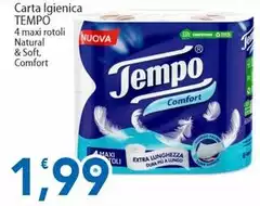 Tempo - Carta Igienica Tempo - Carta Igienica