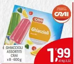 Crai - Ghiaccioli Assortiti Crai - Ghiaccioli Assortiti