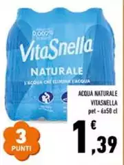 Vitasnella - Acqua Naturale Vitasnella - Acqua Naturale