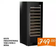 Frigovetrina Vini CW85.5 Nera Frigovetrina Vini CW85.5 Nera