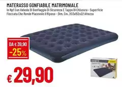 Materasso Gonfiabile Matrimoniale
