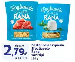 Rana - Pasta Fresca Ripiena Sfogliavelo Rana - Pasta Fresca Ripiena Sfogliavelo