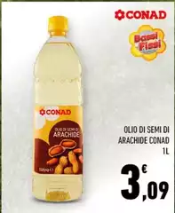 Conad - Olio Di Semi Di Arachide Conad - Olio Di Semi Di Arachide