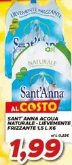 Sant'anna - Acqua Naturale-lievemente Frizzante Sant'anna - Acqua Naturale-lievemente Frizzante