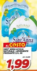 Sant'anna - Acqua Naturale-lievemente Frizzante Sant'anna - Acqua Naturale-lievemente Frizzante