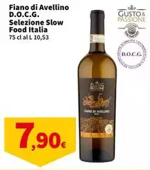 Selezione Slow Food Italia - Fiano Di Avellino D.O.C.G.