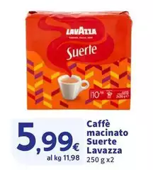 Lavazza - Caffè Macinato Suerte