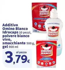 Omino Bianco - Additivo Idrocaps Polvere Bianco Vivo