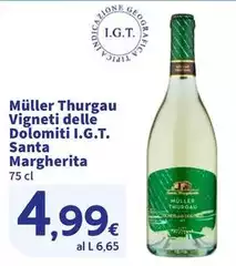 Santa margherita - Müller Thurgau Vigneti Delle Dolomiti I.G.T.