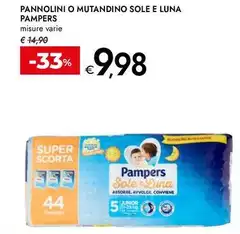 Pampers - Pannolini O Mutandino Sole E Luna Pampers - Pannolini O Mutandino Sole E Luna