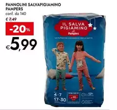 Pampers - Pannolini Salvapigiamino Pampers - Pannolini Salvapigiamino